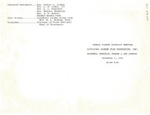 Program of annual meeting of the LA Garden Club Federation  page 1