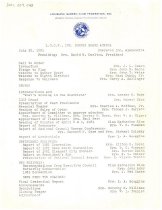 Louisiana Garden Club Federation, Inc's 1981 Summer Board Agenda