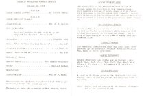 VA Chapel Program 1978