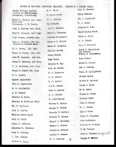 A  roster of the 19th LA Regiment, Company B, aka Robins Grays