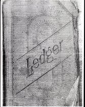 Excerpts from Dr. Lawrence's medical account ledger 1899-1900