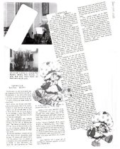 Two clipped "Garden Club" articles written by Ruth Waits