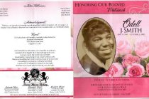 Funeral Program for Odell J. Smith pg 1