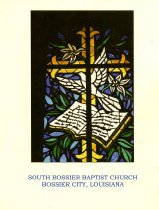 South Bossier Baptist Church Directory Cover