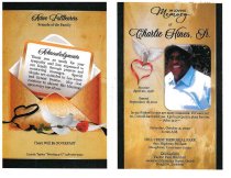 Charlie Hines, Sr. Funeral pg 1
