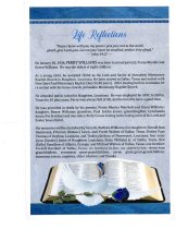 Perry Williams Funeral Program page 2