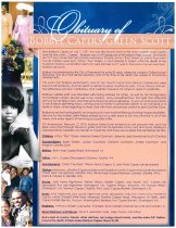 Bobbye Capers Green Scott Funeral Program  page 3