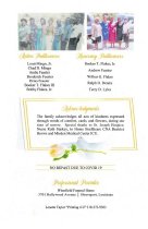 Julia Smith Flakes Funeral Program pg   4