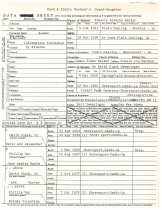 Family Chart for Francis Alverne and  Dr. David Clark Swearingen