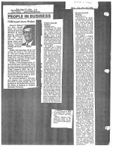 Newspaper Articel on Steven C. Walker & Obit for Elmer Scovell Walker
