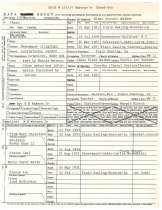 Family Chart for Elmer Scovell Walker and Dorothy Christoffersen Walker