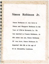 Simon Robinson Family  Booklet Page 47