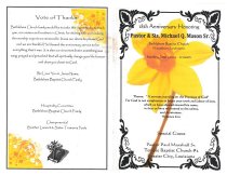 Rev. Michael Mason's 18th Anniversary @ Bethlehem B.C.  Outside Page