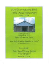 Mayflower B.C. 123rd Anniversary - Front Page