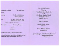 1st Lady Mary Lee's Love Day Celebration Held Oct 10, 2009  -  Outside Page