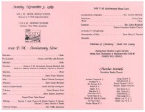 7th Appreciation Celebration for Rev. & Mrs James E. Lee