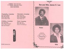 7th Appreciation Celebration for Rev. & Mrs James E. Lee