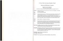 Page from Galilee Baptist Church's Entrance Service Booklet