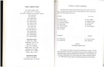 Pages from Galilee Baptist Church's Entrance Service Booklet