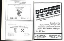 Pages from Galilee Baptist Church's Entrance Service Booklet