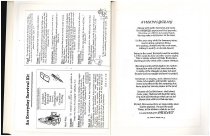 Pages from Galilee Baptist Church's Entrance Service Booklet