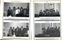 Pages from Galilee Baptist Church's Entrance Service Booklet