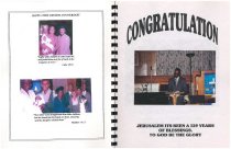 Pages from Jerusalem Missionary BC's 129th Anniversary Souvenir Book