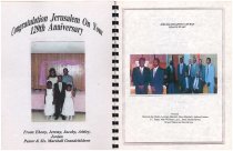 Pages from Jerusalem Missionary BC's 129th Anniversary Souvenir Book