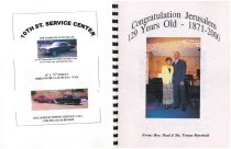 Pages from Jerusalem Missionary BC's 129th Anniversary Souvenir Book