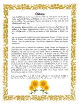 Lola Pearl Flakes Dennis Funeral Program - Obituary