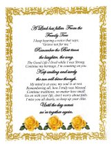 Lola Pearl Flakes Dennis Funeral Program - "A Limb has fallen From. . ."