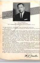Princeton High School 1961 Yearbook - Words from Princepal W. H. Martin