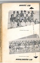 Princeton High School 1961 Dramatic Club and Physical Education Club