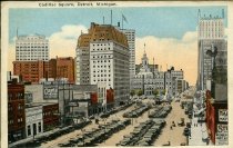 Cadillac Square, Detroit, Michigan.