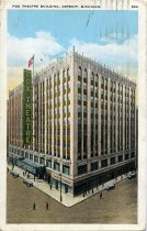 Fox Theatre Building, Detroit, Michigan.