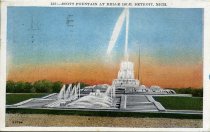 Scott Memorial Fountain, Belle Isle, Detroit, Mich.