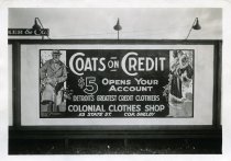 Black and white photographic print depicting a Walker & Co