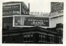 Black and white photographic print depicting a Walker & Co