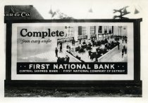 Black and white photographic print depicting a Walker & Co