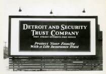 Black and white photographic print depicting a Walker & Co
