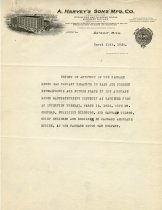 Six page report on the Packard Motor Car Company's involvement in aircraft motor manufacturing