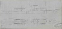U.S. Steamer, Margaret - Plan Showing Proposed Steel Deckhouses, To Replace Houses Lost in Storm of November 1, 1926