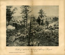 Battle of Atlanta Charge of Mersey's Brigade