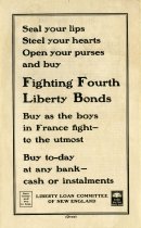 Seal your lips Steel your hearts Open your purses and buy...