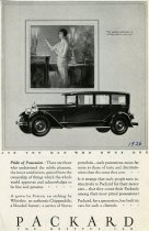Packard Motor Car Co. advertisement