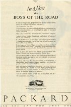 Packard Motor Car Co. advertisement