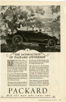 Packard Motor Car Co. advertisement