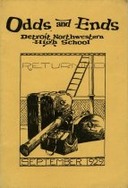 Odds and Ends, Vol. XIV, No. 1, September 1929