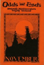 Odds and Ends, Vol. XIV, No. 3, November 1929