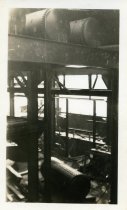 One sepia-toned photograph of the Herman Kiefer Hospital power house building under construction